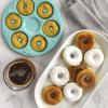 Nordic Ware Microwave Donut Bites Pan, Six 1/8 Cup Cavities, Sea Glass(Six 1/8 Cup Cavities)