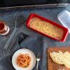 Nordic Ware Microwave Pasta Cooker, 6.4 Cup, Red(6.4 Cup)