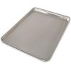 Nordic Ware Naturals Half Sheet and Quarter Sheet Baking Set – USA Made Aluminum Commercial Quality Sheet Pans for Baking or Roasting, Encapsulated Galvanized Steel Rim Prevents Warping