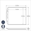 Nordic Ware Naturals Large Classic Cookie Sheet – Uncoated Natural Aluminum Commercial Quality Sheet Pan(Cookie Sheet)