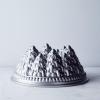 Nordic Ware Pine Forest Bundt, Sparkling Silver, 9 Cup(Pine Forest Bundt  9 Cup)