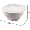 Nordic Ware Quick Pop Single Serve Popper, Red, 8 Cup(White)