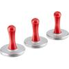 Nordic Ware Snowflake Cookie Stamps (Set of 3), Sturdy Cast Aluminium Cookie Stamp Set, Cookie Press Set Made in the USA, Sturdy and Durable Biscuit Maker Press Set(3-inch rounds (Pack of 3))