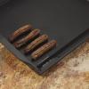 Nordic Ware Stovetop Backsplash Griddle, Black, Nonstick(Double Burner)