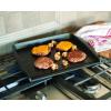 Nordic Ware Stovetop Backsplash Griddle, Black, Nonstick(Single Burner)