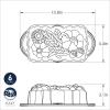 Nordic Ware Sunflower and Pumpkin Loaf(6 Cups)