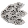 Nordic Ware Train Cake Pan, 5 Cup, Silver(Toffee)