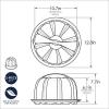 Nordic Ware Translucent Bundt Cake Keeper(Deluxe Clear Keeper)