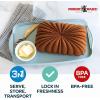 Nordic Ware Translucent Bundt Cake Keeper(Loaf Keeper)
