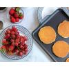 Nordic Ware Two Burner Griddle, 10.3 x 17.4 inches, Non-Stick, Black(17.4″ x 10.3″ x 1″)