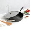 Nordic Ware Verde Ceramic Nonstick 12 Inch Skillet with Lid(12 Inch Skillet + Lid)