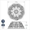 Nordic Ware Verry Merry Bundt(10 Cup)