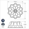 Nordic Ware Vintage Star Bundt Pan