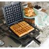 NordicWare 15040 Cast Aluminum Stovetop Belgium Waffle Iron(Belgium Waffle Iron)
