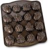 Nordic Ware Autumn Cakelet Pan, 3-Cup, Bronze(3-Cup)