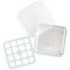 Nordic Ware Brownie Buddy Kit, 9-Inch Square Pan with Plastic Slicer and Lid