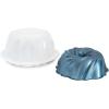 Nordic Ware Formed Orginal Bundt with Keeper, 12 Cup, Golden Hour(Twilight Blue with Keeper)