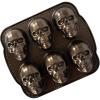 Nordic Ware Halloween Bakeware, Haunted Skull Cakelet Pan, Bronze(11.8 x 10 x 2 inches (Single))