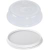 Nordic Ware Meat Grill Microwave Spatter Cover, 10-Inch, Multicolor(with 10-Inch Cover)