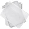 Nordic Ware Naturals 3 Piece Set – USA Made Aluminum Commercial Quality Sheet Pan for Baking or Roasting, Encapsulated Galvanized Steel Rim Prevents Warping; Half Sheet, Jelly Roll and Quarter Sheet(2pk Half + Lid)