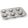 Nordic Ware Naturals Jumbo Coffee Shop Muffin, 6-Cavaties(6-Cavities Jumbo)