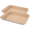 Nordic Ware Naturals Nonstick Half Sheet, 2-pack(Quarter Sheet)