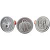Nordic Ware Snowflake Cookie Stamps (Set of 3), Sturdy Cast Aluminium Cookie Stamp Set, Cookie Press Set Made in the USA, Sturdy and Durable Biscuit Maker Press Set(3-inch rounds)