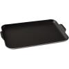 Nordic Ware Two Burner Griddle, 10.3 x 17.4 inches, Non-Stick, Black(11.5″ x 7.2″ x 1″)