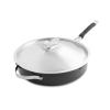 Nordic Ware Verde Ceramic Nonstick 12 Inch Skillet with Lid(12 Inch Skillet + Lid)