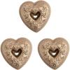Nordic Ware Wildflower Loaf Pan, 6-Cup, Toffee(6 Cup (Pack of 3))