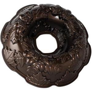 Nordic Ware Autumn Wreath Bundt, Bronze, 10 Cups