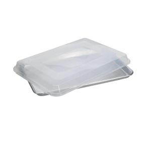 Nordic Ware Baker’s Half Sheet with Lid, Natural Aluminum, 18.44×13.13×2.25 inches
