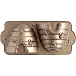 Nordic Ware Beehive Cake Pan, 10 Cup, Toffee(10 Cup)