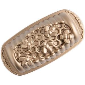 Nordic Ware Beehive Cake Pan, 10 Cup, Toffee(6 Cup)