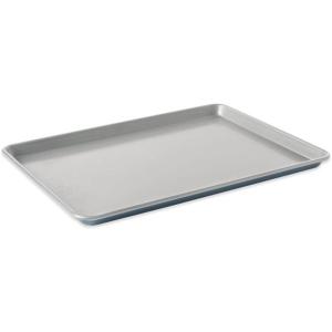 Nordic Ware Brilliant™ Colorful Bakeware 12 Cavity Muffin Pan, Nonstick made without PFAS or PTFE for safe cooking; Reinforced steel rim prevents warping(Big Sheet)