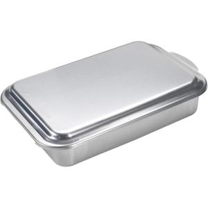 Nordic Ware Classic Metal 9×13 Covered Cake Pan(9″ x 13″)
