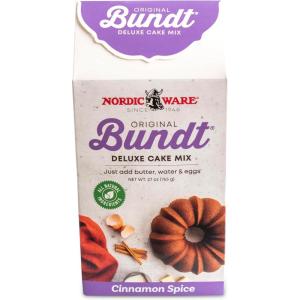 Nordic Ware Double Chocolate Bundt Cake Mix(Cinnamon Spice)