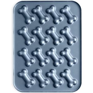 Nordic Ware Formed Puppy Love Treat Pan, 16 Cavities, Twilight Blue(Twilight Blue)