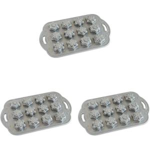 Nordic Ware Frosty Flakes Pan(2 cup capacity (Pack of 3))