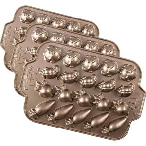 Nordic Ware Garden Patch Pan(2 Cup Capacity (Pack of 3))