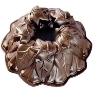Nordic Ware Harvest Leaves Bundt Pan, Bronze(Bundt Pan)