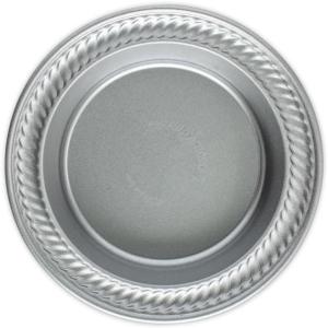 Nordic Ware Naturals Compact 5-Inch Pie Pan – Natural Uncoated Aluminum,Toaster Oven, Counter Ovens, Air Fryer and Broiler Safe, Personal Size(Compact 5-Inch Pie Pan)