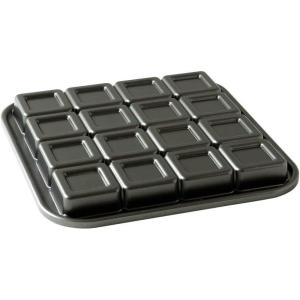 Nordic Ware Pro-Cast Brownie Bites Pan, 2″, Graphite