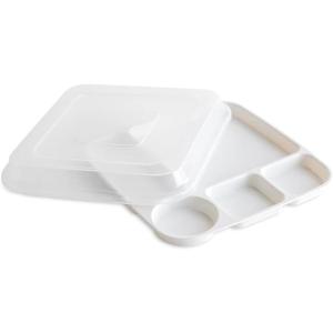 Nordic Ware Soup or Salad Bowl, Set of 2, White, Microwave Safe Polypropylene(White)