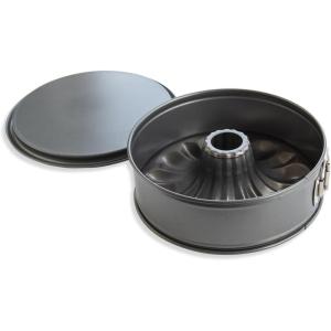 Nordic Ware Springform, 2-Piece Set 9 Inch Pan, 10 Cup Capacity(Bundt Fancy Springform Pan)