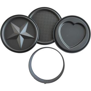Nordic Ware Springform, 2-Piece Set 9 Inch Pan, 10 Cup Capacity(Decorative)