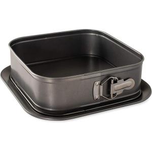 Nordic Ware Springform, 2-Piece Set 9 Inch Pan, 10 Cup Capacity(Square)