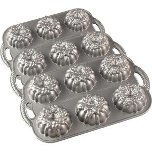 Nordic Ware Wreathlettes(4-Cup (Pack of 3))