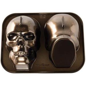 Nordic Ware+Haunted Skull Cake Pan
