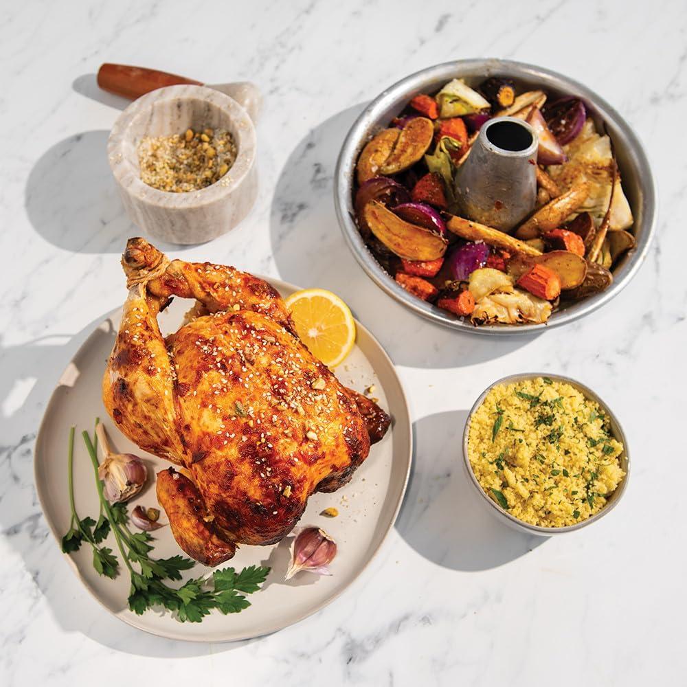 imageNordic Ware Naturals Vertical Chicken Roaster